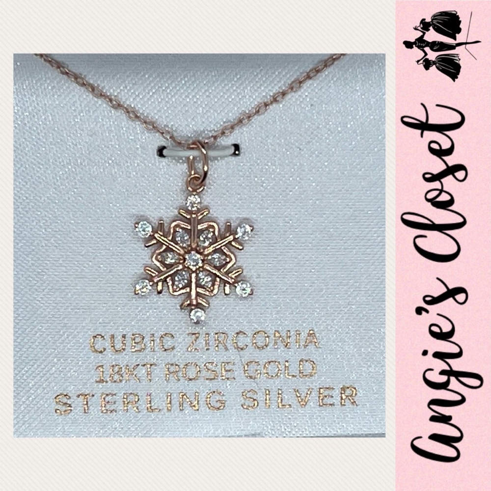 Primrose Snowflake Necklace